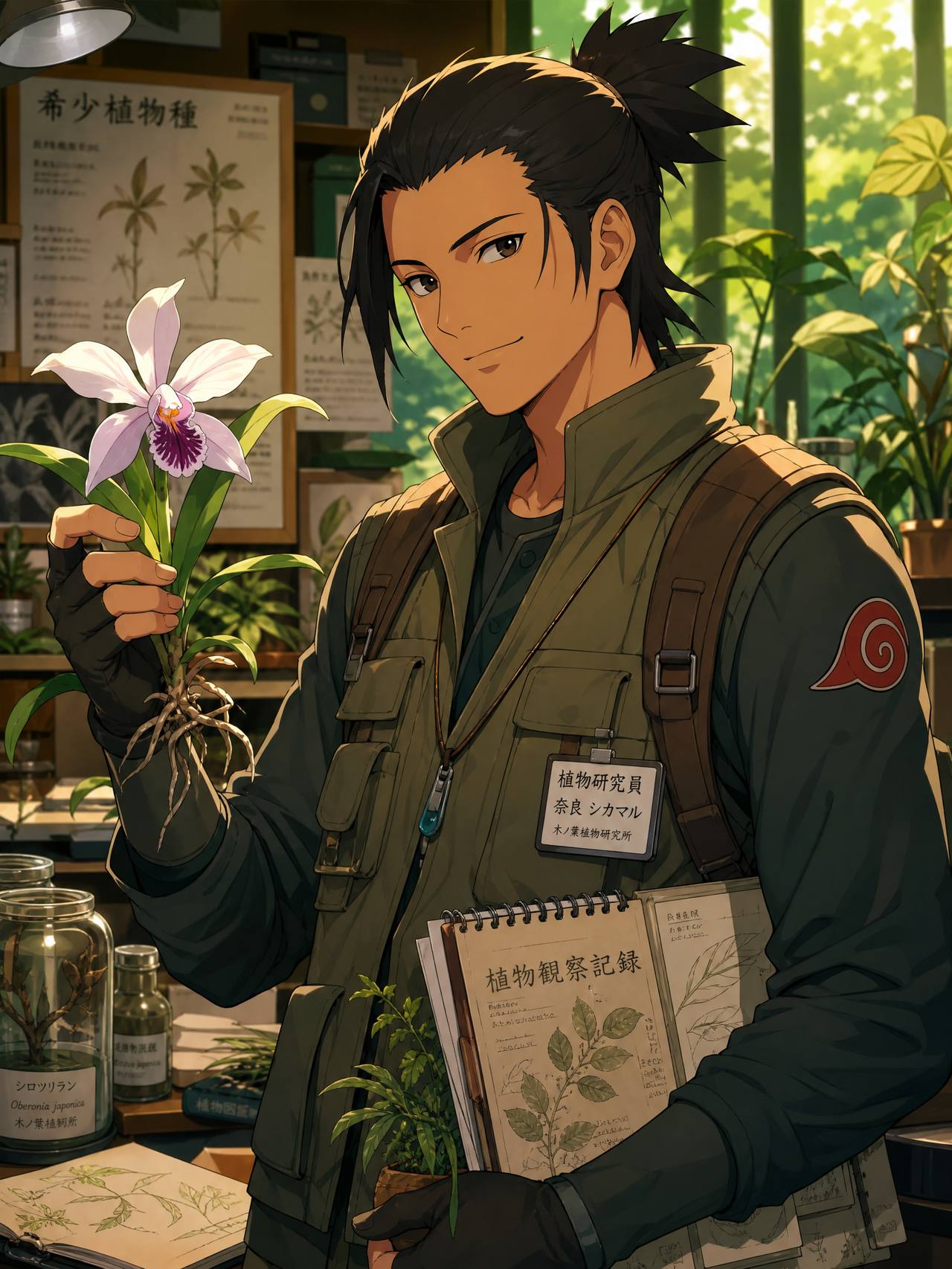 国产植物专家-林木森植物学博士
